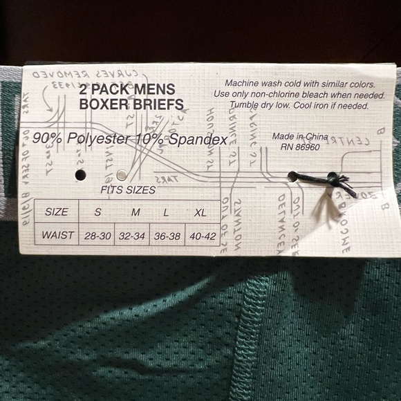 NWT Astor Place 2-Pack Boxer Briefs - M - Picture 7 of 8